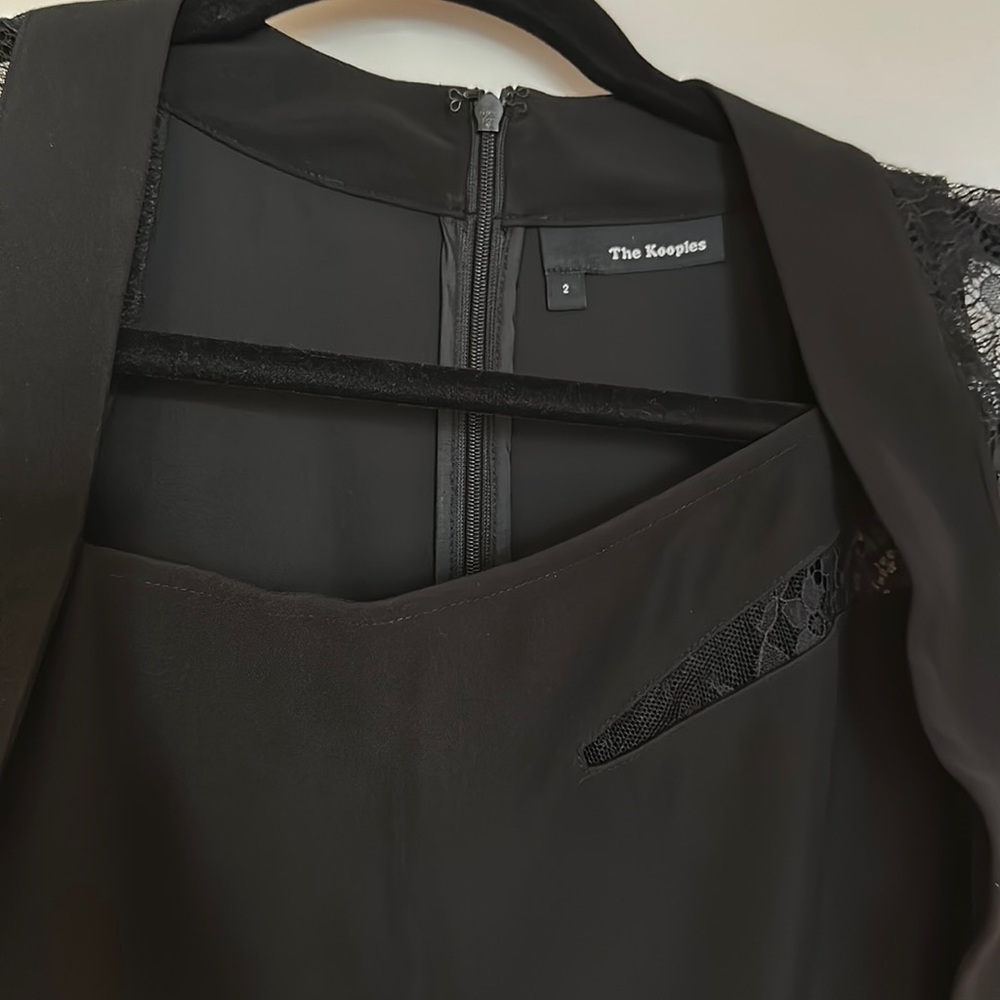 Kooples black cocktail dress